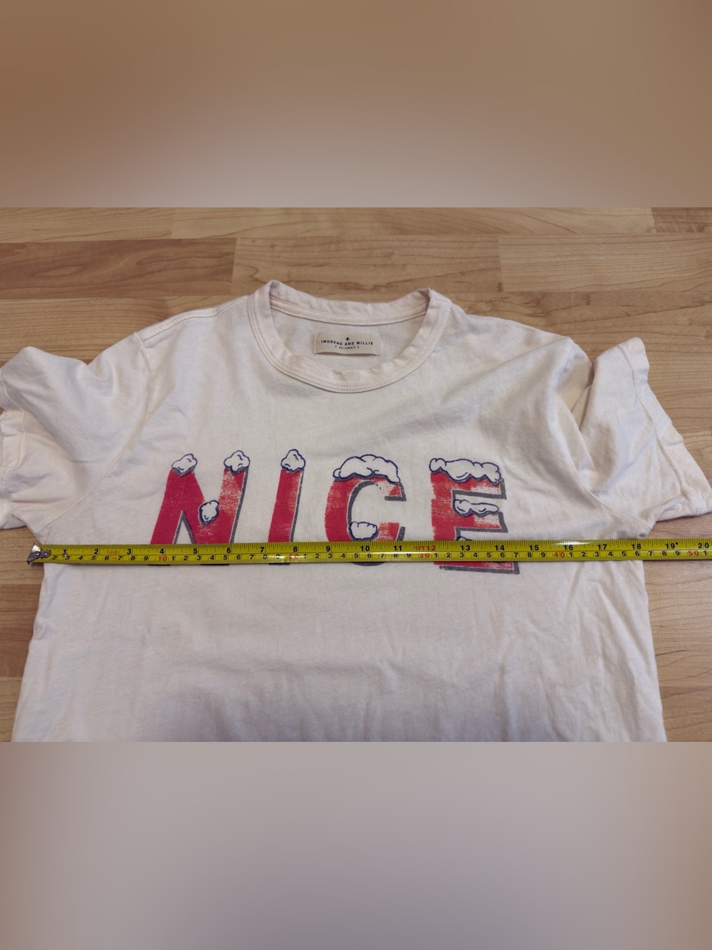 Imogene and Willie The "Nice" Tee - Unisex Size XXS (runs large) - Picture 7 of 10